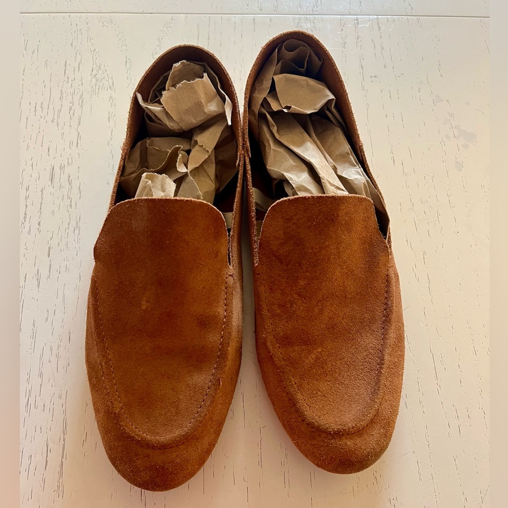 A New Day, Women’s Brown Suede Oxford Loafers